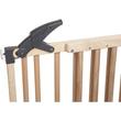 Kép 2/2 - Clippasafe Dual Fix ajtórács fa 68-102cm -118/2