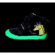 D.D.Step Kislány Barefoot Zárt cipő fluoreszkálós - Unikornis- Sötétkék - A063-52815A