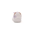 Stitch & Walk Kislány Barefoot Zárt cipő - Virágos - Fehér - S088-52453