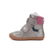 D.D.Step Kislány Barefoot Bélelt bokacipő - Ezüst - W063-52804D