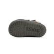 D.D.Step Kisfiú Barefoot Bélelt bokacipő -  Rókás - Khaki - W070-52301B