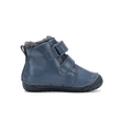 D.D.Step Kisfiú Barefoot Bélelt bokacipő -  Rókás - Kék - W070-52301