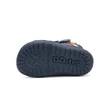 D.D.Step Kisfiú Barefoot Bélelt bokacipő -  Rókás - Kék - W070-52301