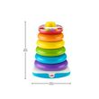 Kép 6/6 - Fisher-Price Óriás színes gyűrűpiramis GJW15