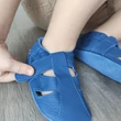 Liliputi Puhatalpú Szandál - Cobalt