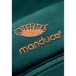 Kép 2/6 - Manduca XT biopamut csatos babahordozó - Denimteal-Toffee