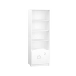 Kép 1/3 - Timba szekrény Félix középső elem fehér-csillagos
