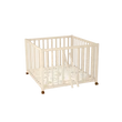 Timba 2 120x120-as emelhető, görgős járóka