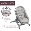 Chicco Baby Hug PRO 5in1 bölcső-szék - Beige Latte