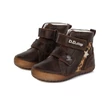 D.D. Step barna csillagos bokacsizma - LED - A050-288B