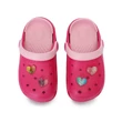 D.D. Step rózsaszín szívecskés papucs - J091-41700C