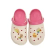 D.D. Step rózsaszín mintás papucs - J091-41700E