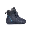 D.D. Step barefoot kék, bélelt bokacipő cipő - W073-42814A