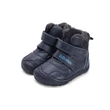 D.D. Step barefoot kék, bélelt bokacipő cipő - W073-42814A