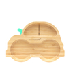 Kép 3/6 - Eco Rascals bambusz autós tányér - zöld