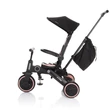 Zopa tricikli - X Trike tolókarral Quartz Pink