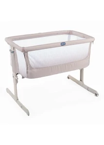Chicco Next 2 Me Air babaágy Dark Beige