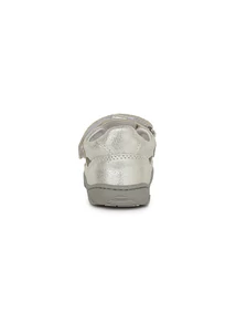 D.D. Step ezüst kislány barefoot szandál - G077-360A