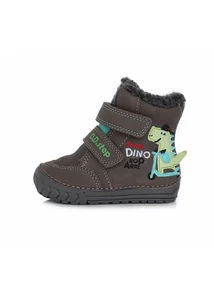D.D.Step Vízlepergető dínós kisfiú kiscsizma - W029-394