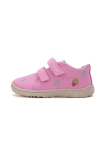D.D.Step Kislány Barefoot Vászoncipő mintás - rózsaszín - C077-51663C