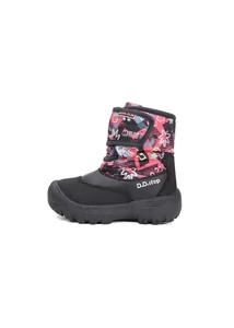 D.D.Step Kislány AQUA-TEX (vízálló) Vízálló cipő - Mintás - Fekete - P081-52502B