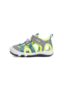 D.D.step Kisfiú Quick dry (gyorsan száradó) Szandál - Szürke, Neonzöld - G065-61599