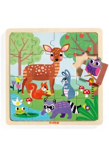 Képkirakó, puzzle - Erdő puzzle - Djeco