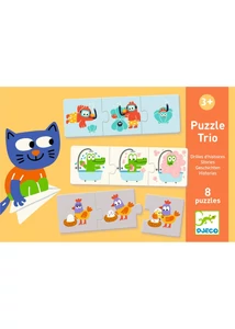 Puzzle trio - Stories - Djeco
