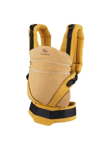 Manduca XT biopamut csatos babahordozó - Denimgold-Toffee