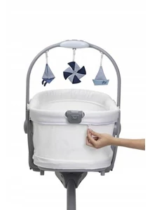 Chicco Baby Hug PRO 5in1 bölcső-szék - White Cream