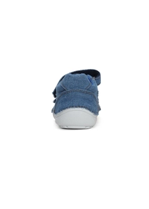 D.D. Step barefoot kék vászoncipő - C063-41360