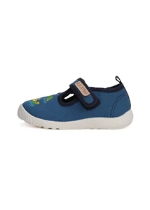 D.D. Step kék krokodilos vászoncipő - CSB-41614A