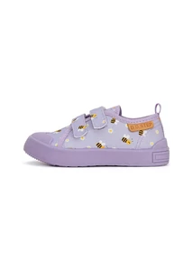 D.D. Step lila méhecskés vászoncipő - CSG-41272
