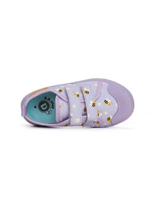 D.D. Step lila méhecskés vászoncipő - CSG-41272