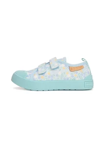 D.D. Step kék virágos vászoncipő - CSG-41841B