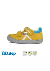 D.D. Step sárga nyitott cipő - H087-29