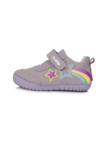 D.D. Step lila csillagos zárt cipő - S050-41607A