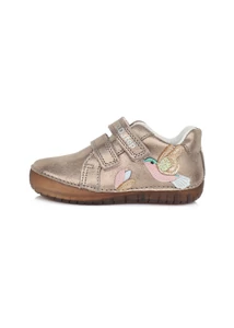 D.D. Step arany, madaras zárt cipő - S050-674B