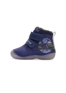 D.D. Step első lépés baglyos bélelt bokacsizma - W015-42249