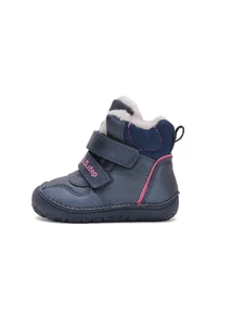 D.D. Step barefoot -  Sötétkék-rózsaszín bokacipő - W073-42814B