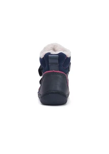 D.D. Step barefoot -  Sötétkék-rózsaszín bokacipő - W073-42814B