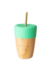 Eco Rascals bambusz pohár 210ml - zöld