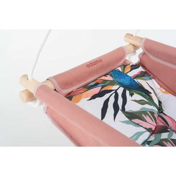 Adamo babahinta Pink Parrot - biztonsági övvel