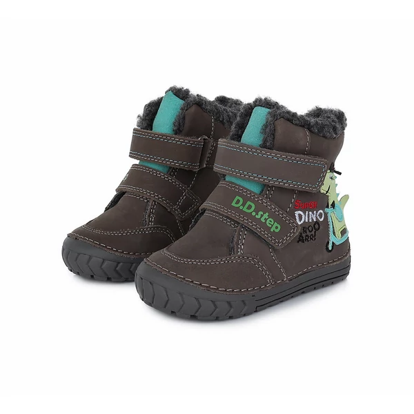 D.D.Step Vízlepergető dínós kisfiú kiscsizma - W029-394