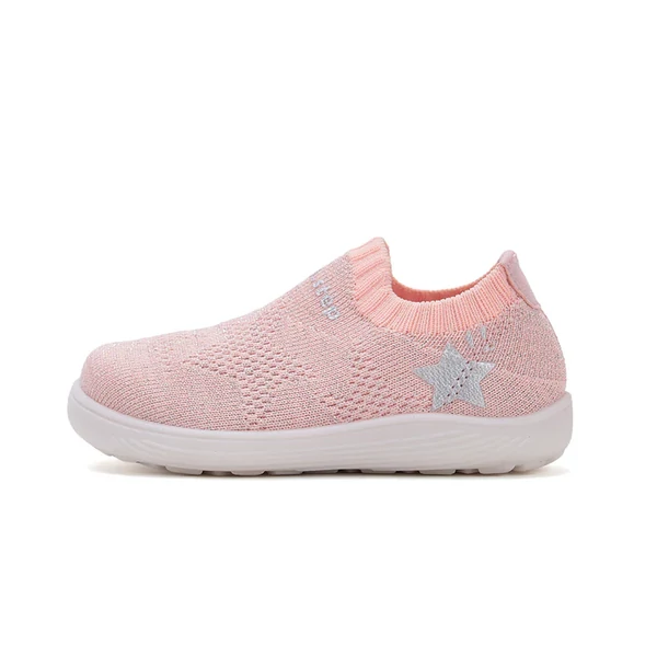 D.D.Step Kislány Barefoot Vászoncipő csillagos - rózsaszín - F093-51209E