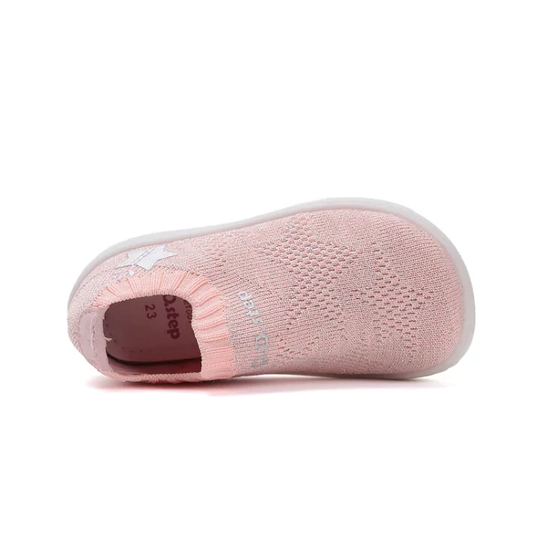 D.D.Step Kislány Barefoot Vászoncipő csillagos - rózsaszín - F093-51209E