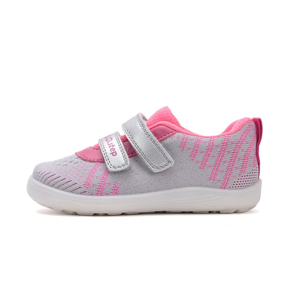 D.D.Step Kislány Barefoot Sportcipő - szürke, rózsaszín - F093-51399E