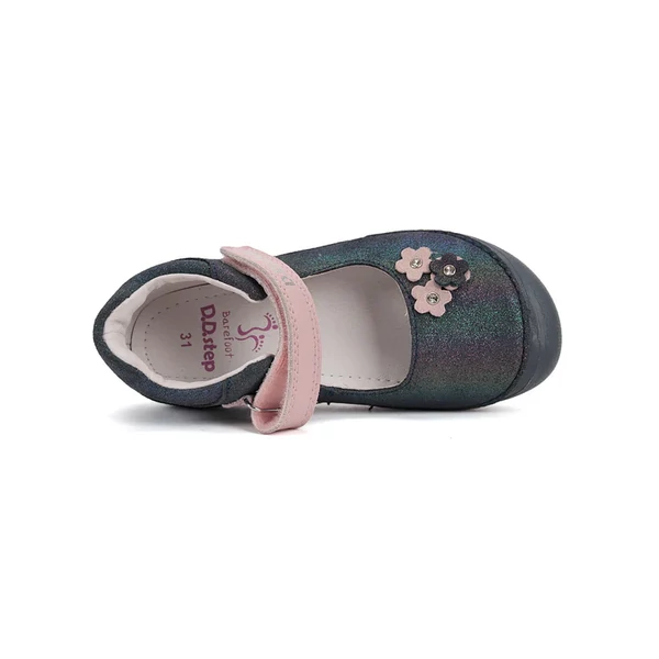 D.D.Step Kislány Barefoot Nyitott cipő - kék, rózsaszín - H063-51878B