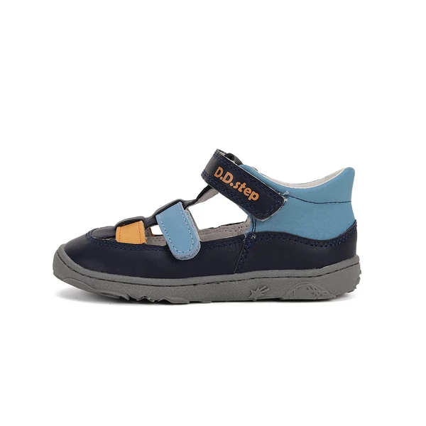 D.D.Step Kisfiú Barefoot Nyitott cipő - kék - H077-51332A