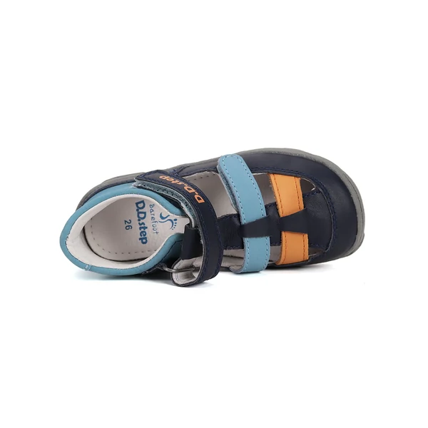 D.D.Step Kisfiú Barefoot Nyitott cipő - kék - H077-51332A